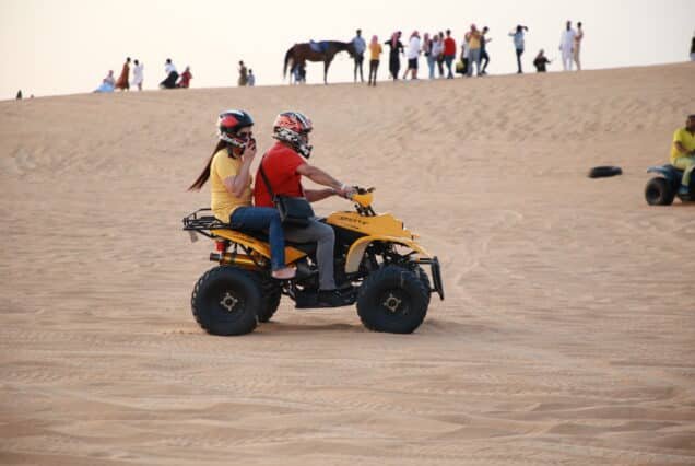 Desert Safari With ATV Quad Bike
