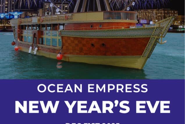 New Year’s Eve 2026 - Ocean Empress Cruise, Dubai Marina